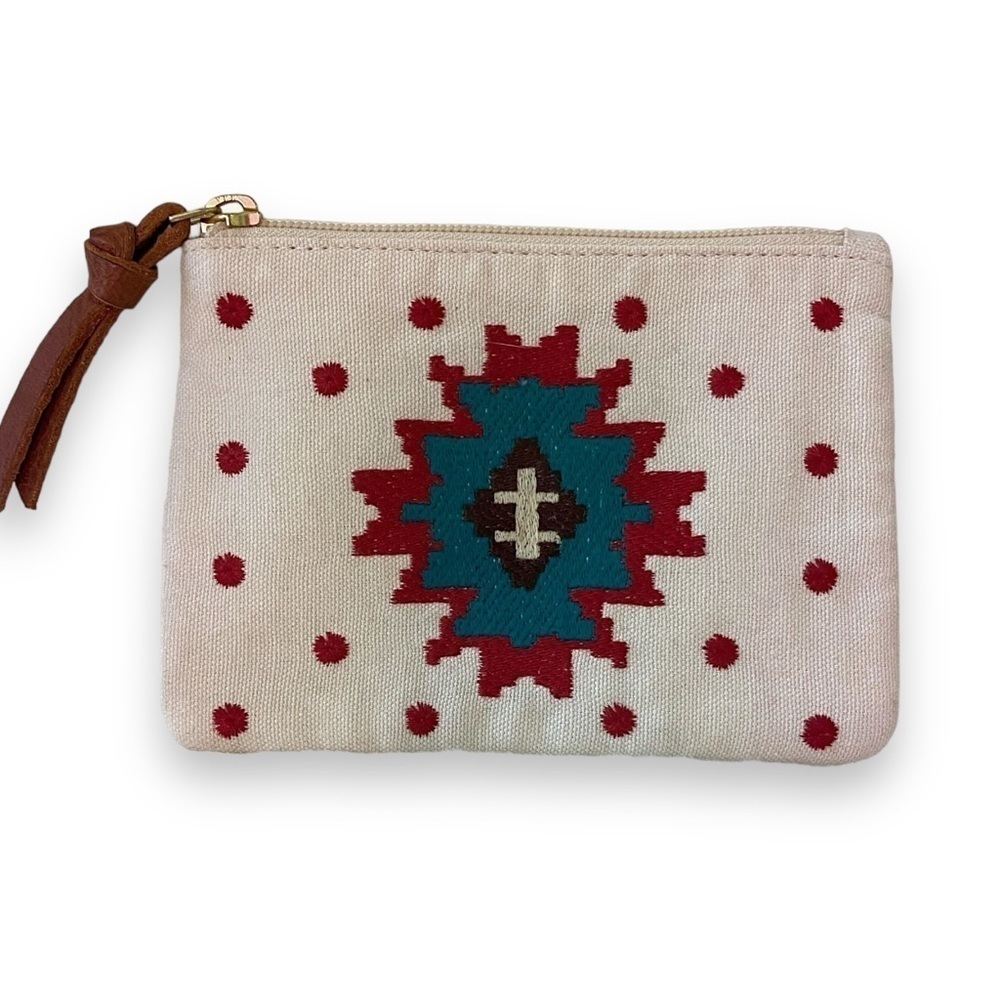 Anabaglish Sundance Embroidered Southwestern Pouch Coin Purse Boho